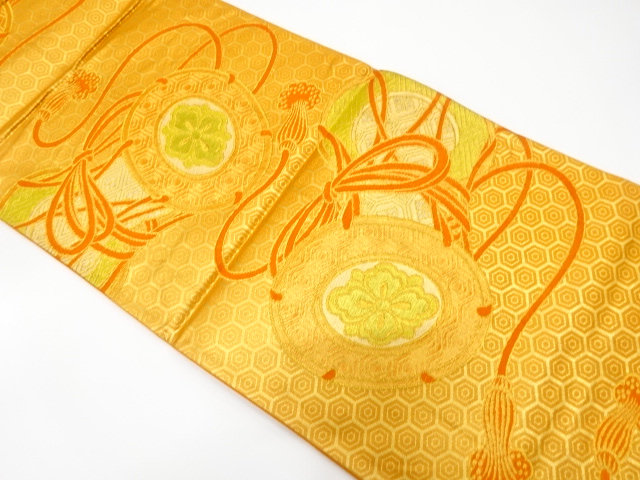 Japanese Kimono / Antique / Fukuro Obi Silk